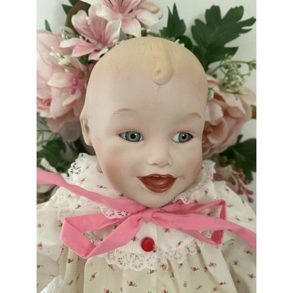 Edwin Knowels '87 Baby Doll Yolanda Bello Sarah Porcelain Picture Perfect Babies - Picture 4 of 16